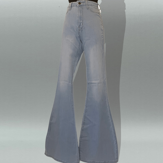 Kelly High Rise Medium Wash Flare Jeans