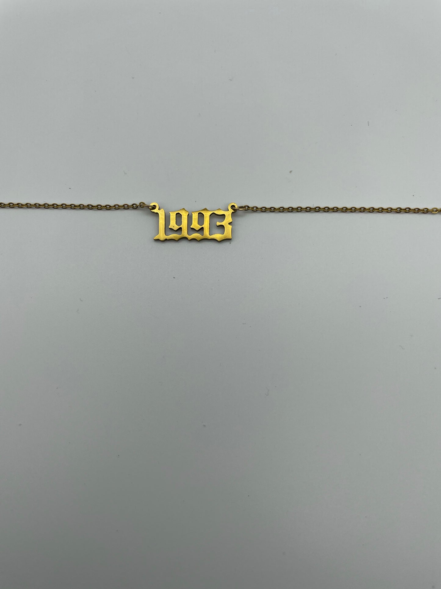 Birth Year Necklace